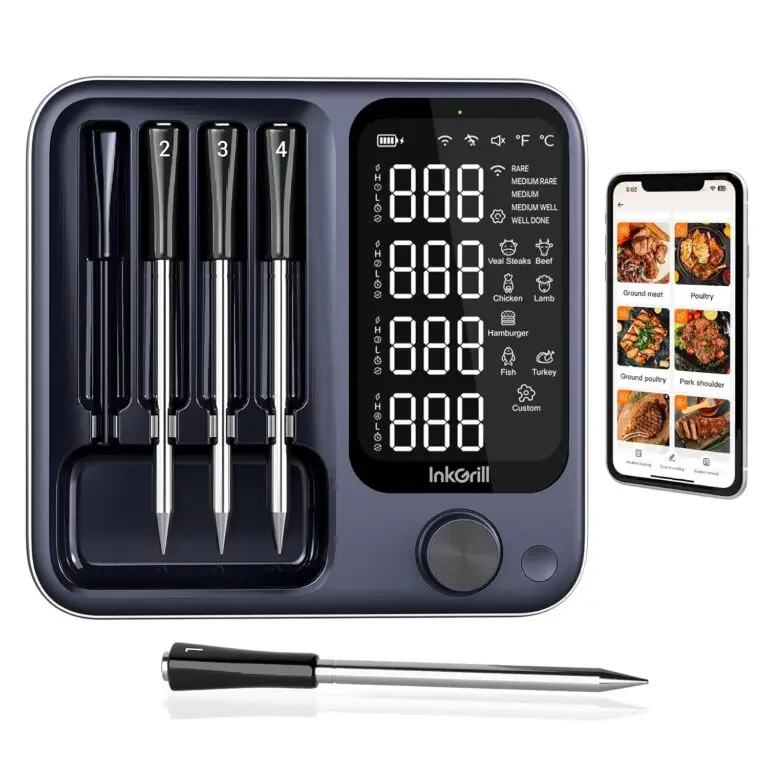 Wireless Meat Thermometer with APP Control