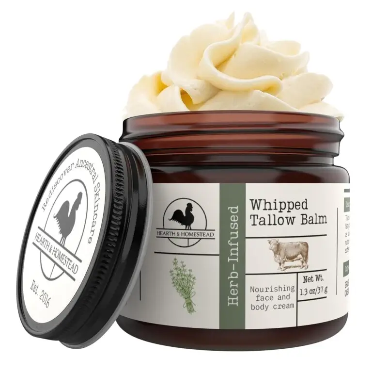 Hearth & Homestead – Sopa de res batida para piel y cara, sin perfume